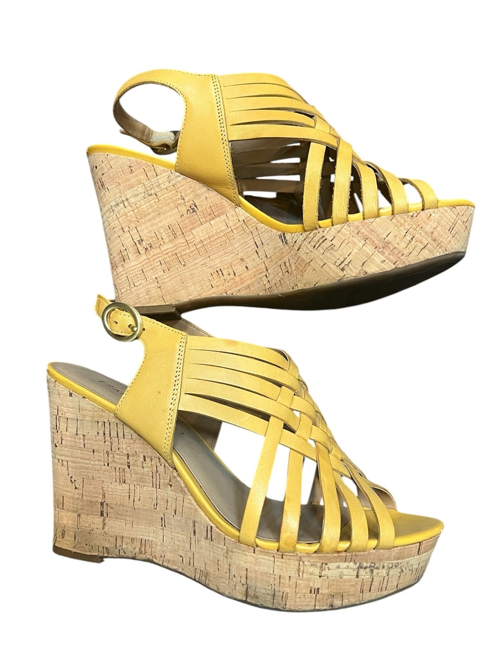 Franco Sarto Cork Wedge Sandal - Picture 3 of 7